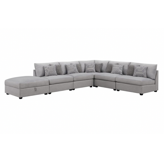 CAMBRIA 6-piece Upholstered Modular Sectional Sofa