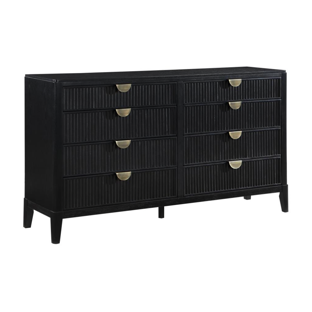 BROOKMEAD 8-drawer Dresser Black