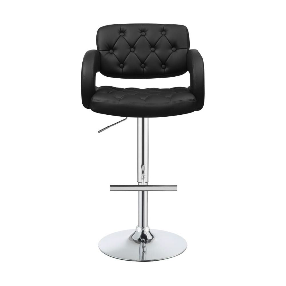 BRANDI Adjustable Bar Stool Black