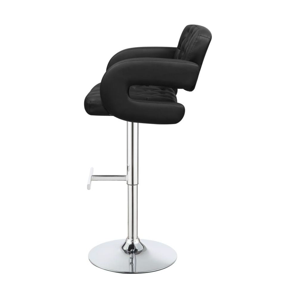 BRANDI Adjustable Bar Stool Black