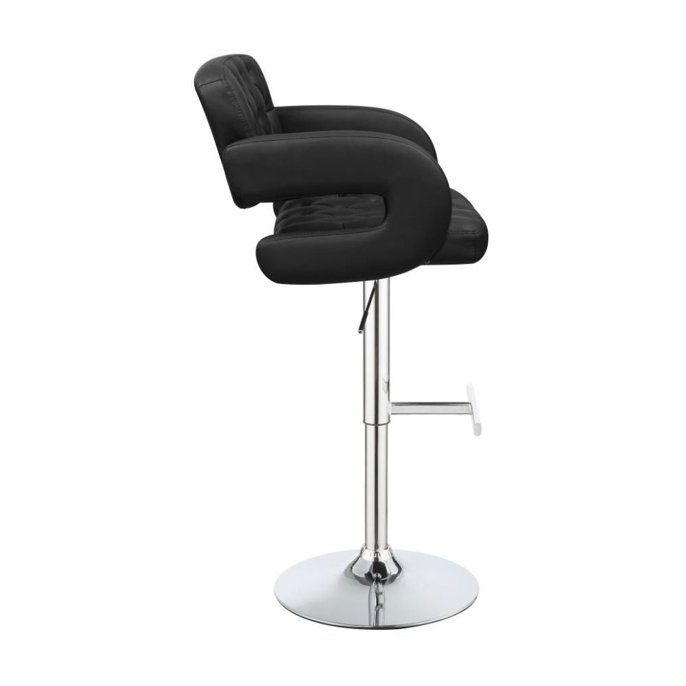 BRANDI Adjustable Bar Stool Black