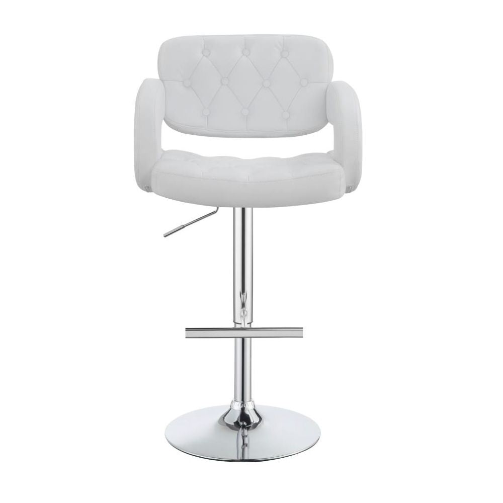 BRANDI Adjustable Bar Stool White