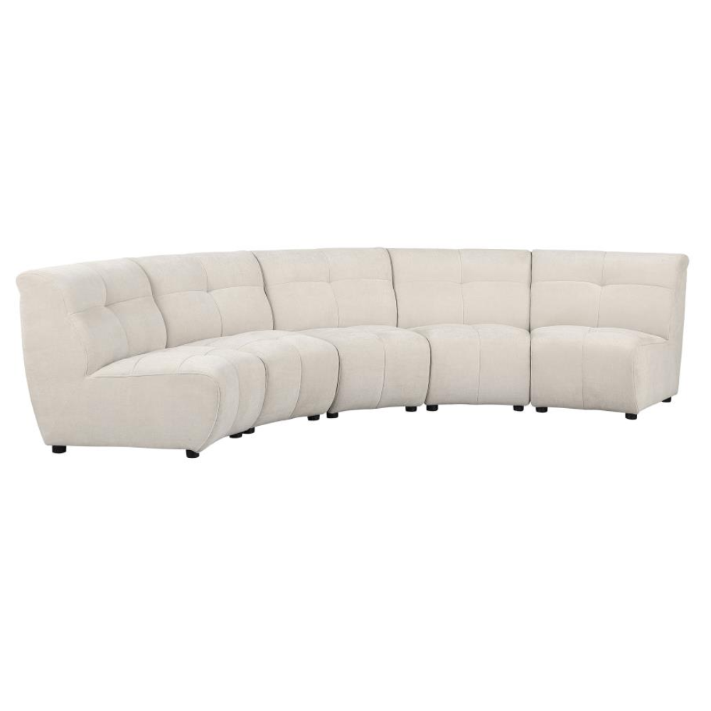 CHARLOTTE 5-piece Upholstered Modular Sectional Sofa