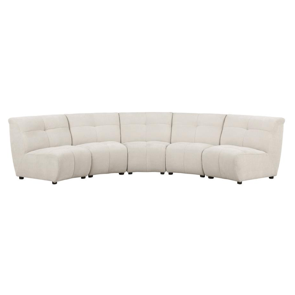 CHARLOTTE 5-piece Upholstered Modular Sectional Sofa