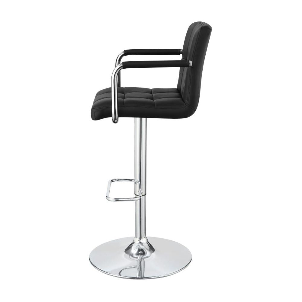 PALOMAR Adjustable Height Bar Stool Black