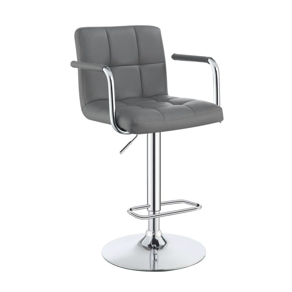 PALOMAR Adjustable Height Bar Stool Grey