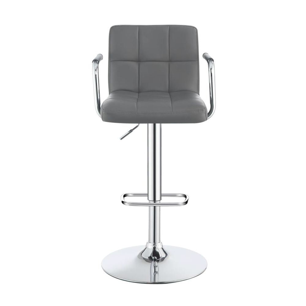 PALOMAR Adjustable Height Bar Stool Grey