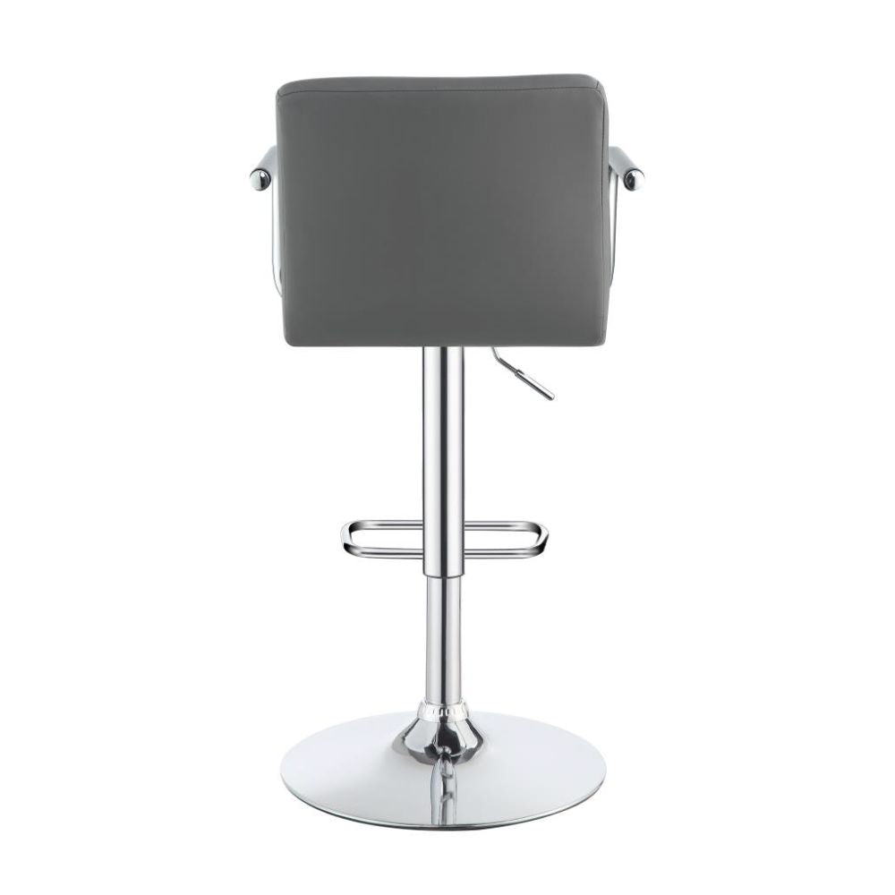 PALOMAR Adjustable Height Bar Stool Grey