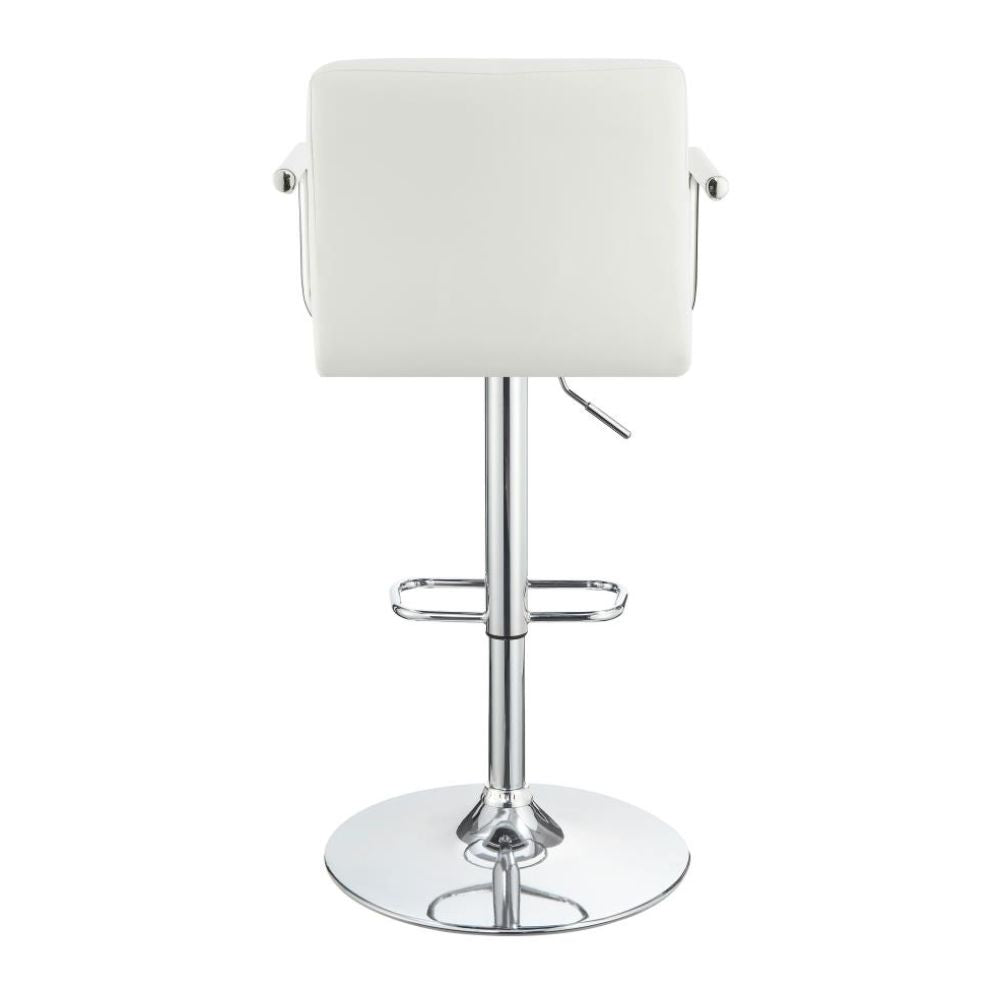 PALOMAR Adjustable Height Bar Stool White