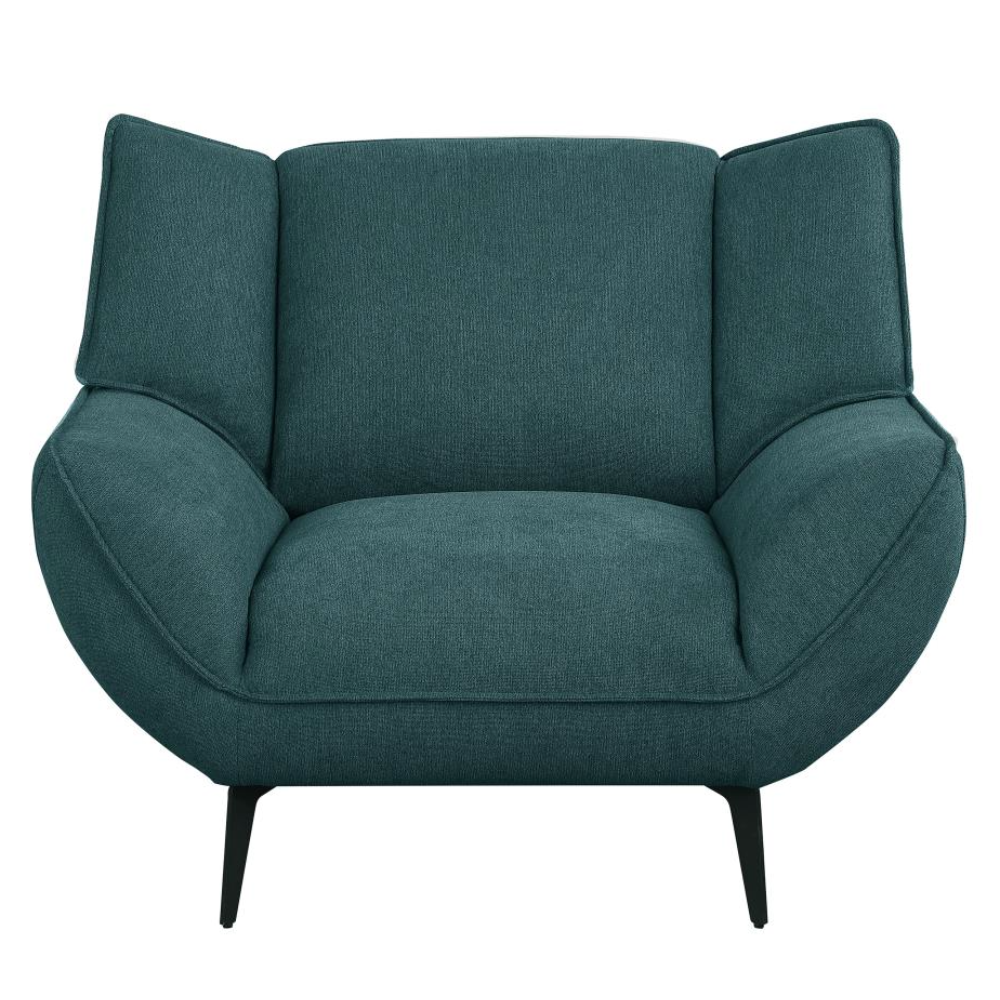 ACTON Upholstered Flared Arm Accent Chair