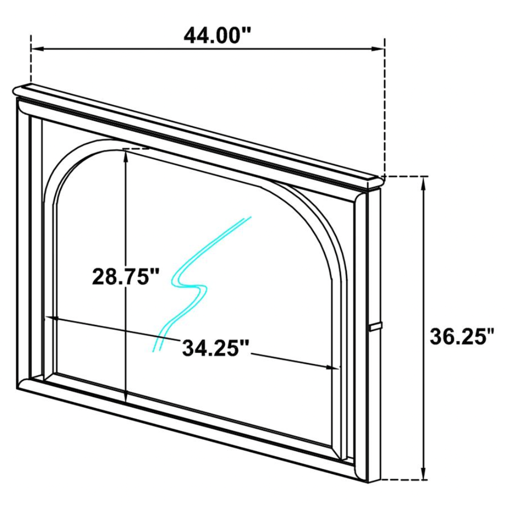 OLIVIA LED Dresser Mirror