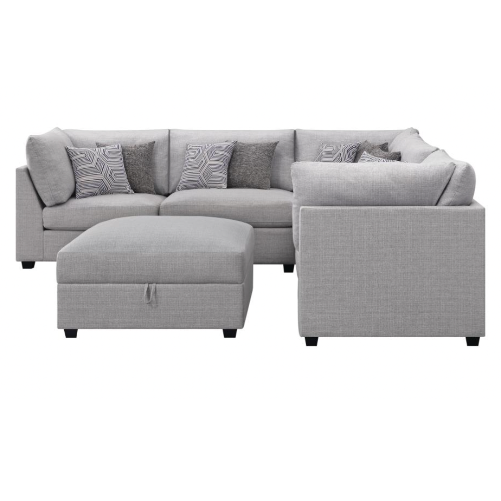 CAMBRIA 6-piece Upholstered Modular Sectional Sofa