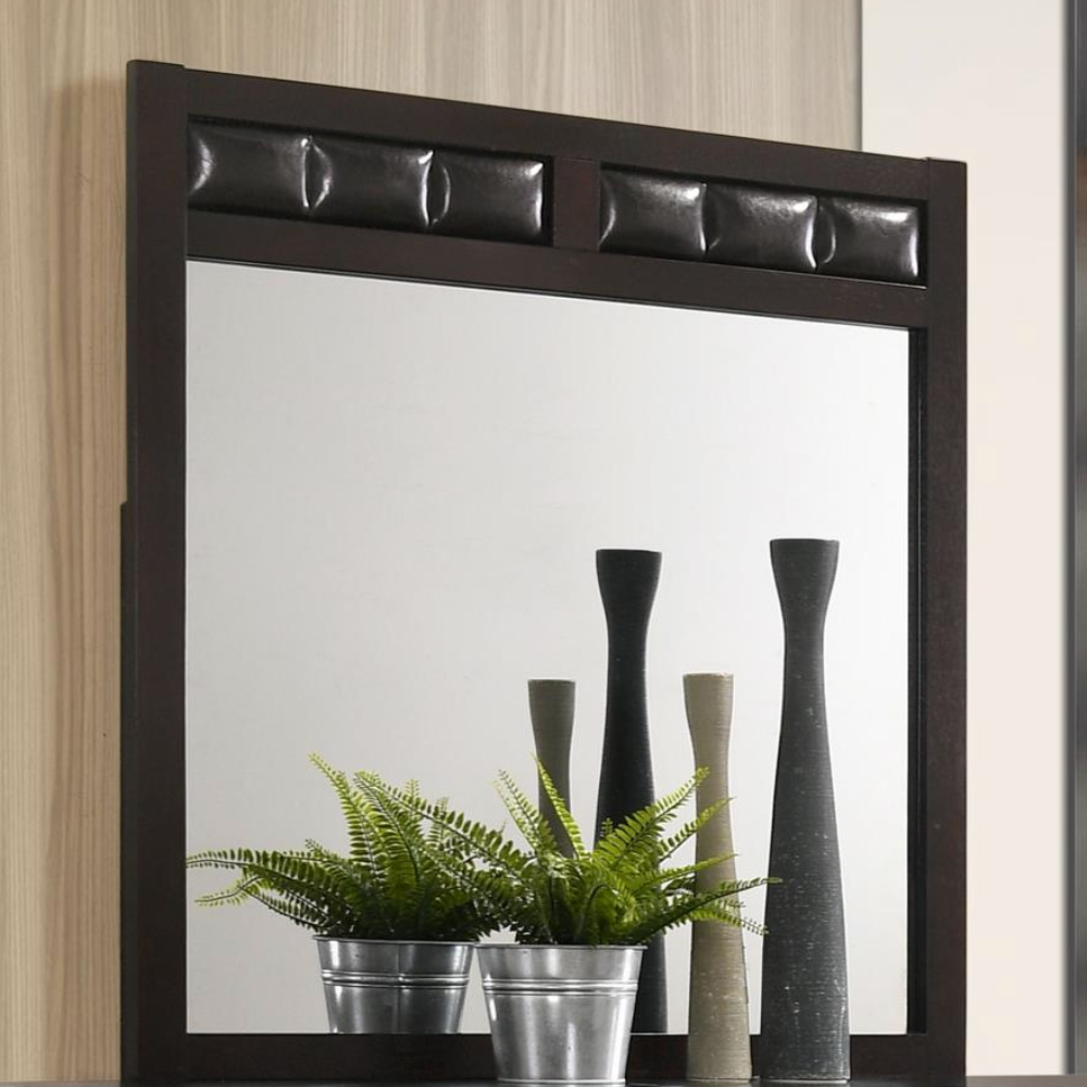 CARLTON Dresser Mirror Cappuccino