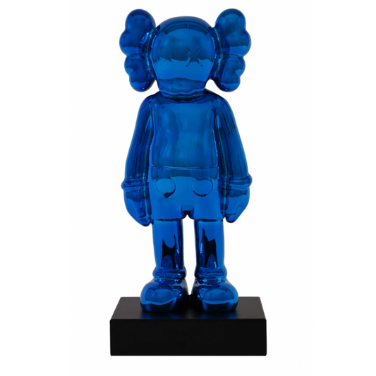 DEVIN Clown Standing Sculpture Blue