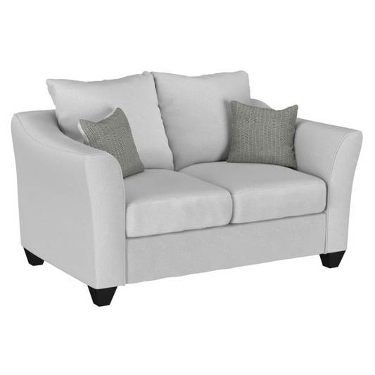 SALIZAR Upholstered Flared Arm Loveseat Sand