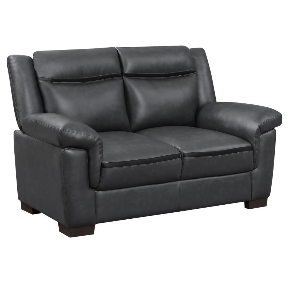 ARABELLA Upholstered Padded Arm Loveseat