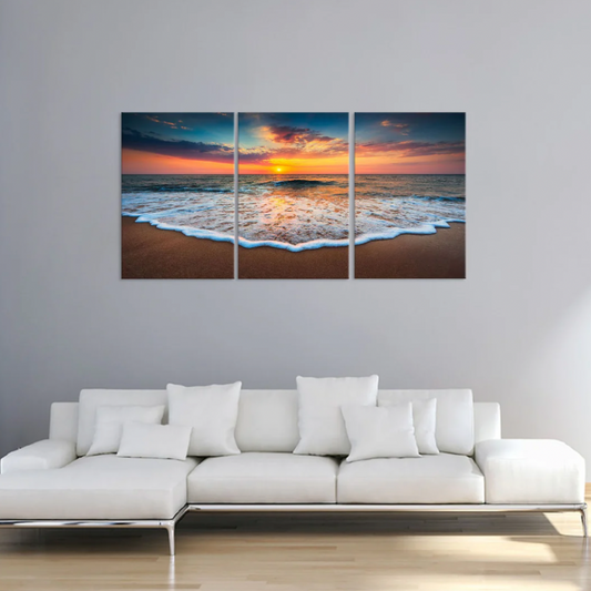 ZORA Ocean Views Glass Wall Art