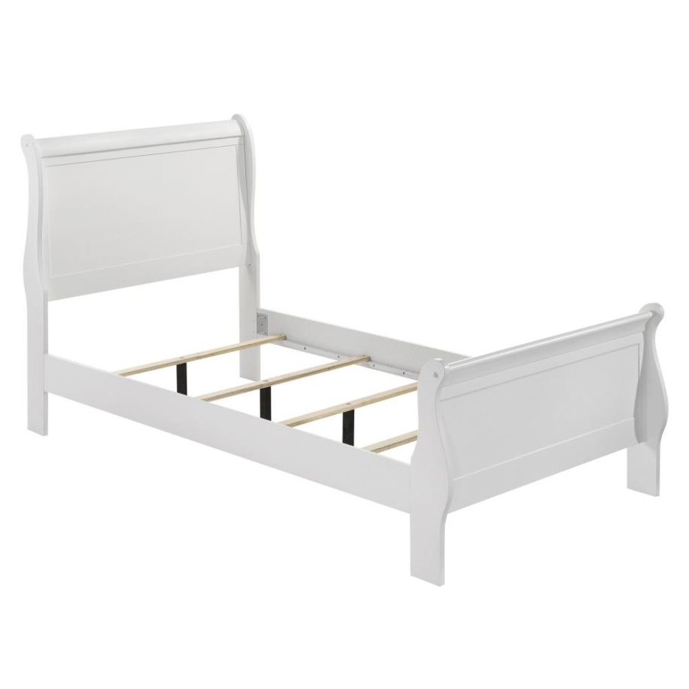 LOUIS PHILIPPE 5-piece Twin Bedroom Set White