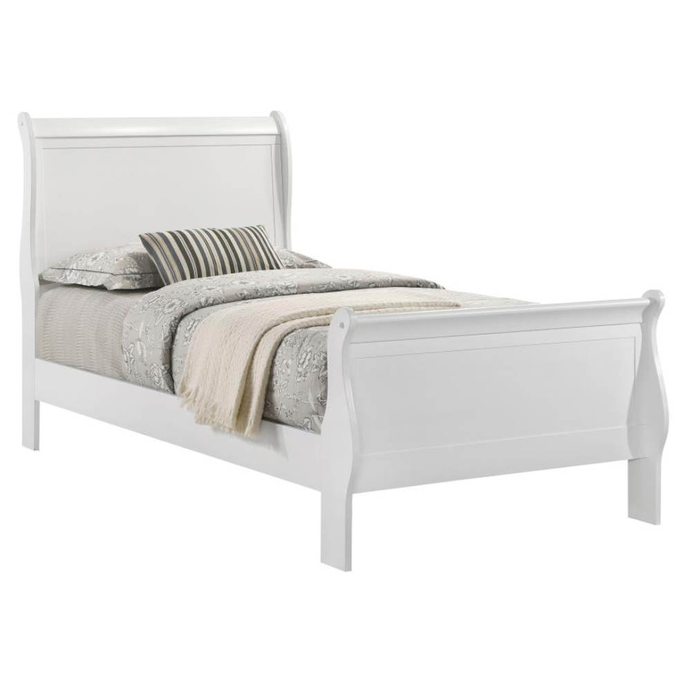 LOUIS PHILIPPE 5-piece Twin Bedroom Set White