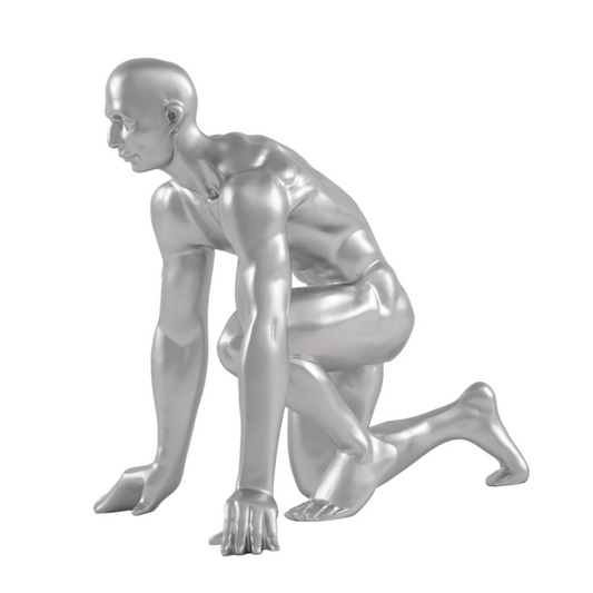 GIA Ready Stance Man Sculpture