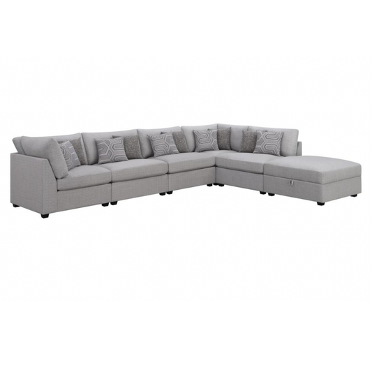 CAMBRIA 6-piece Upholstered Modular Sectional Sofa