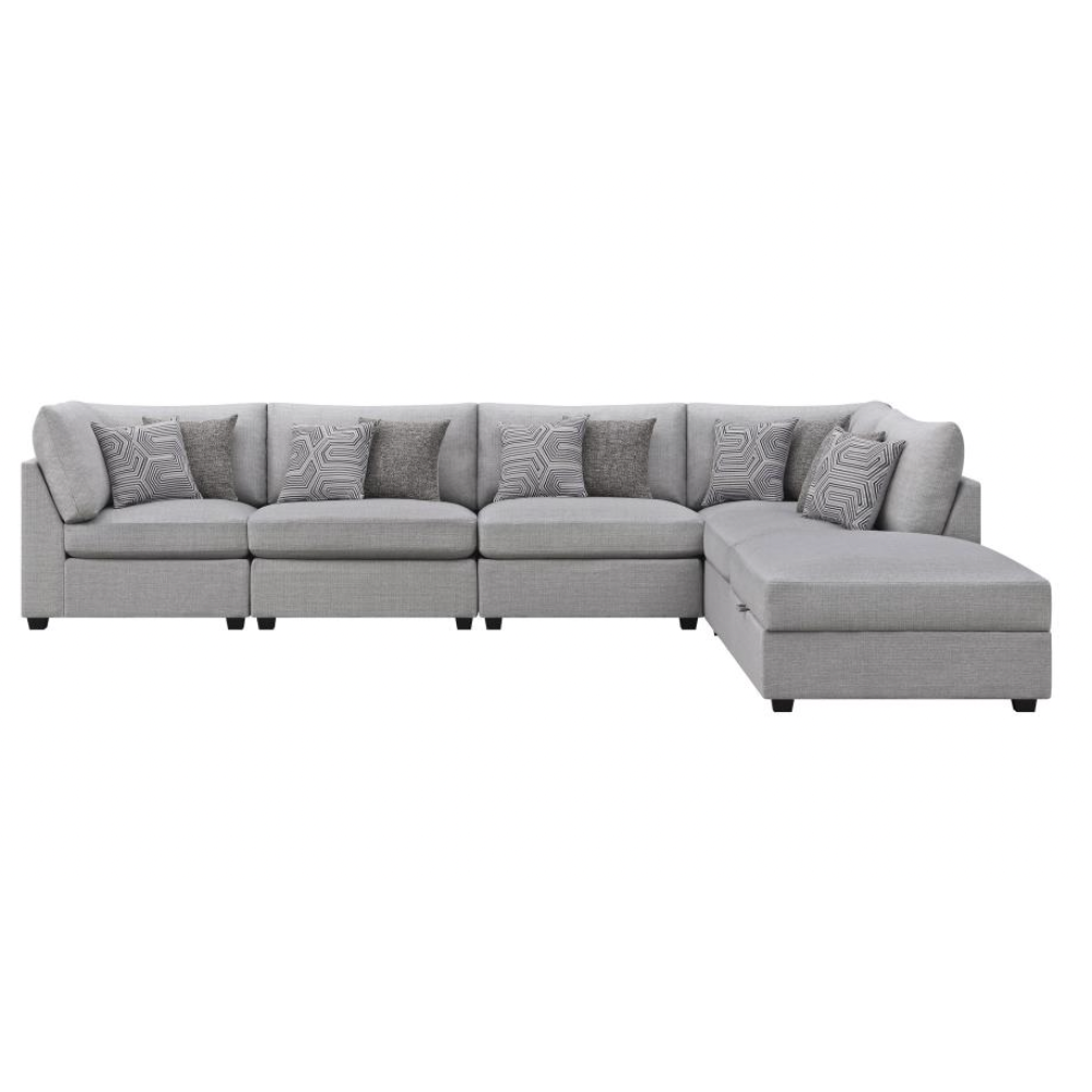 CAMBRIA 6-piece Upholstered Modular Sectional Sofa