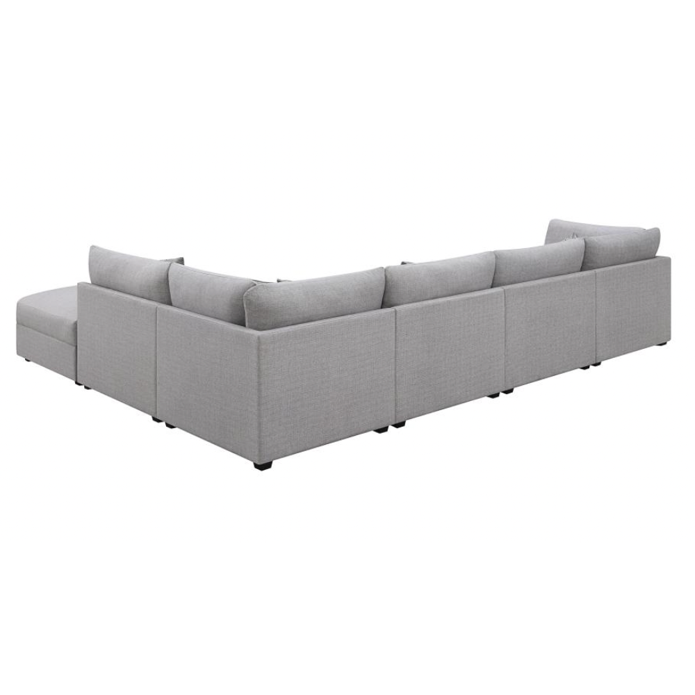 CAMBRIA 6-piece Upholstered Modular Sectional Sofa