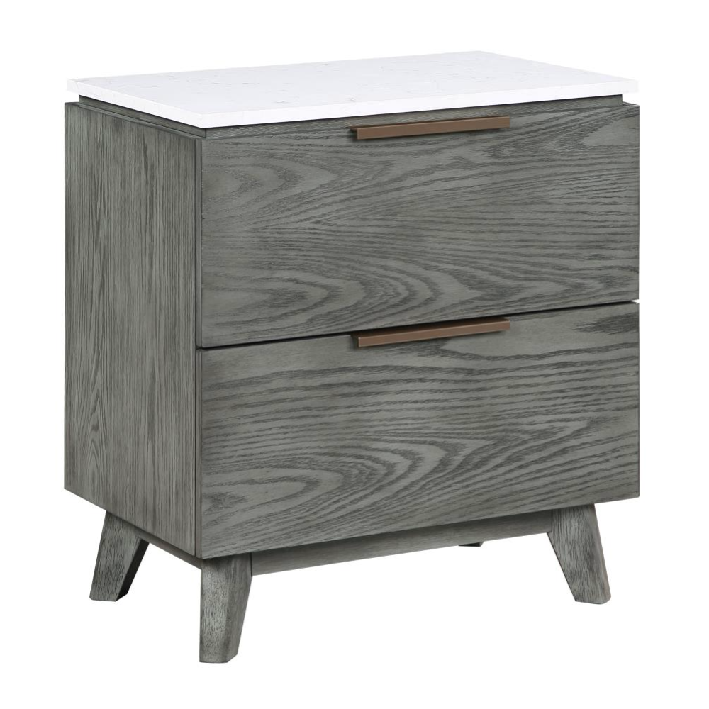 NATHAN 2-drawer Nightstand