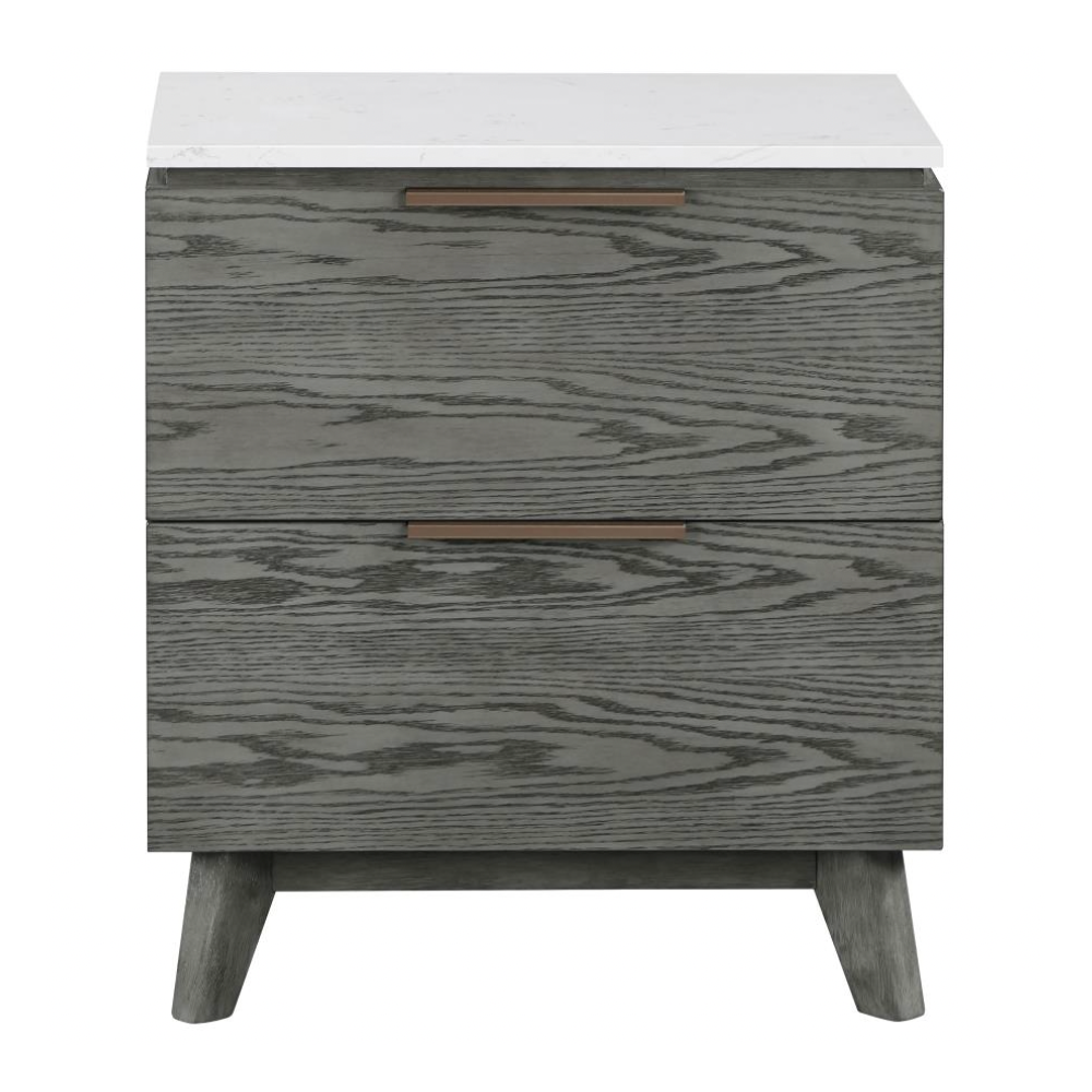 NATHAN 2-drawer Nightstand