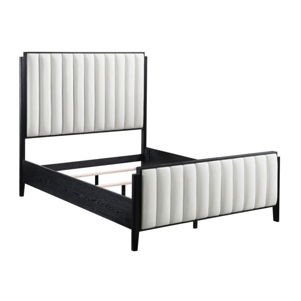 BROOKMEAD 60-inch Upholstered Queen Bed Black