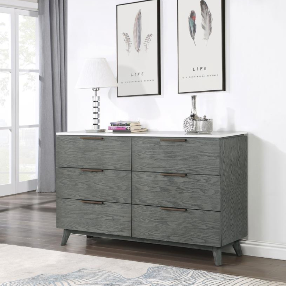 NATHAN 6-drawer Dresser