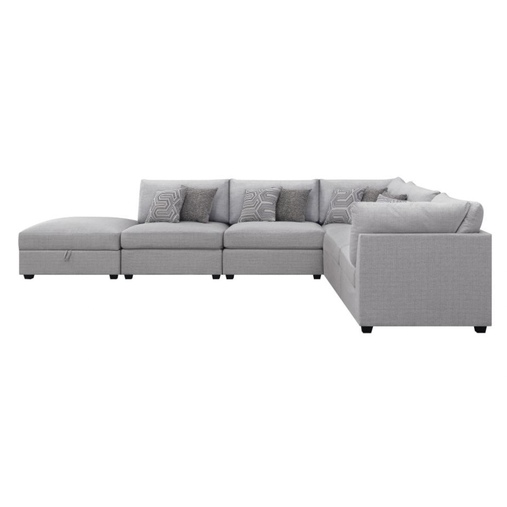 CAMBRIA 6-piece Upholstered Modular Sectional Sofa