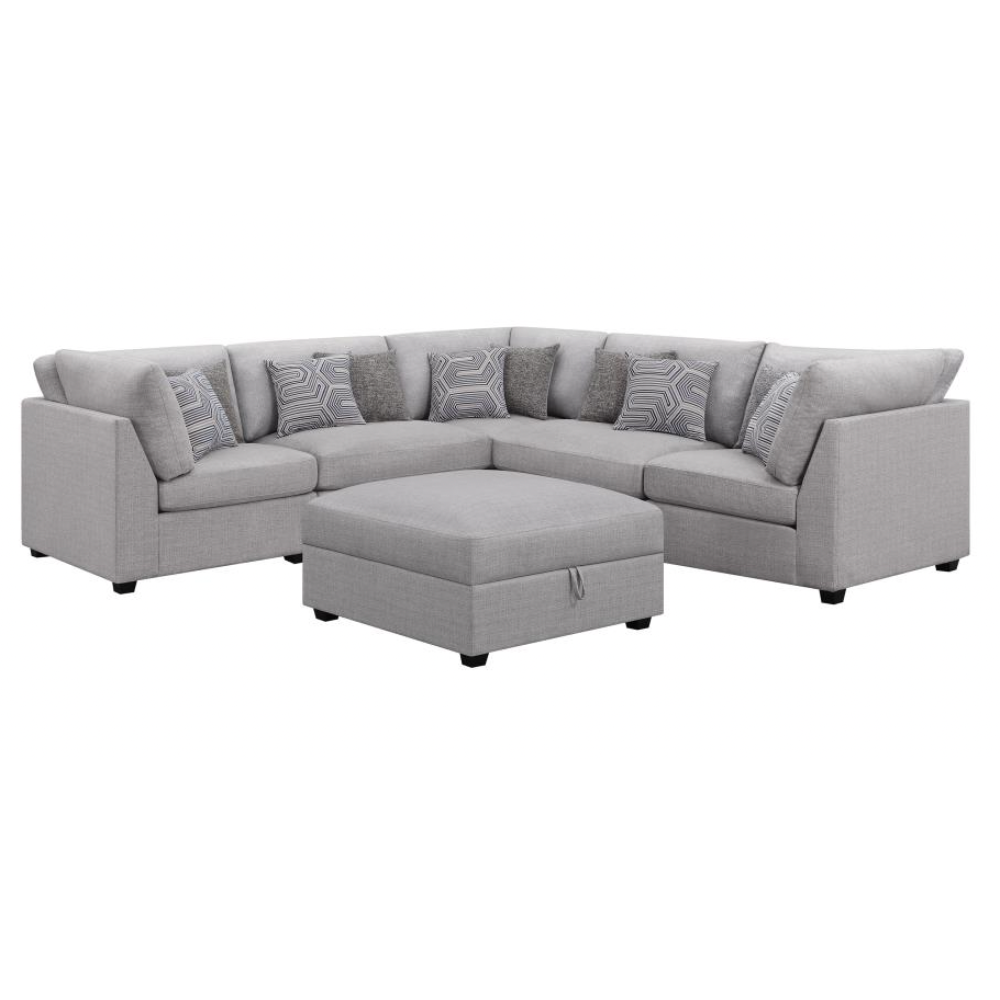 CAMBRIA 6-piece Upholstered Modular Sectional Sofa