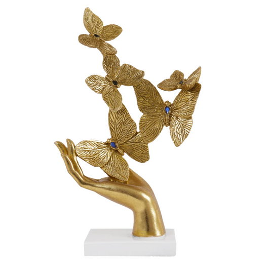 DAPHNE Hand & Butterfly Sculpture