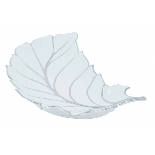 MARGO Leaf Ceramic Tabletop Tray