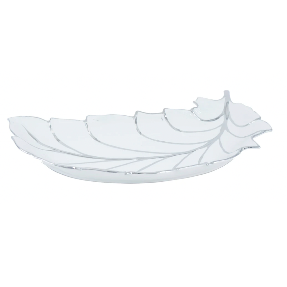 MARGO Leaf Ceramic Tabletop Tray