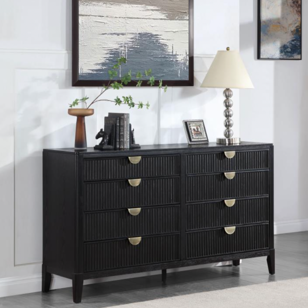 BROOKMEAD 8-drawer Dresser Black