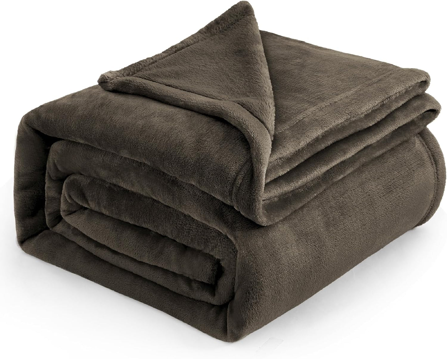 RISA Soft Fleece Blanket Brown