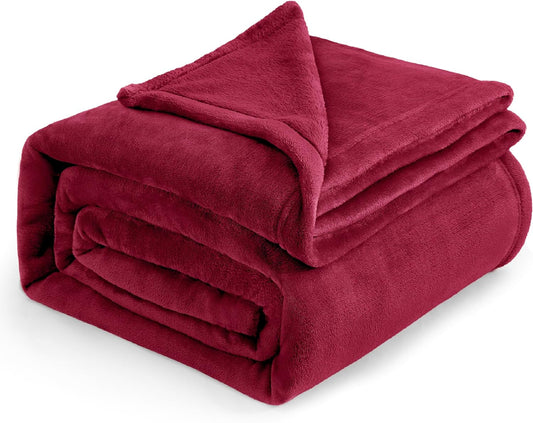 RISA Soft Fleece Blanket Red