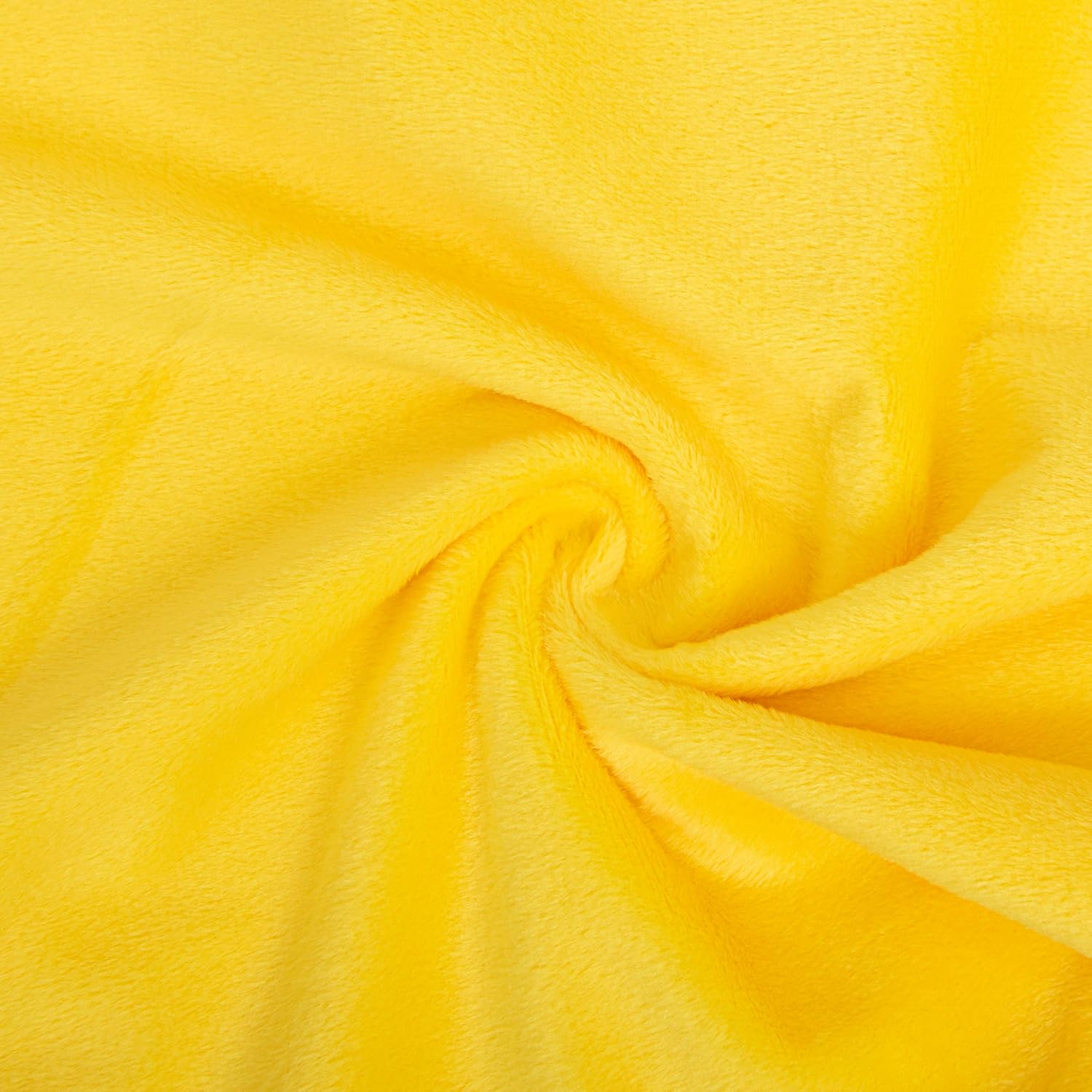 LUTEX Velvet Long Body Pillowcase with Zipper Closure Yellow