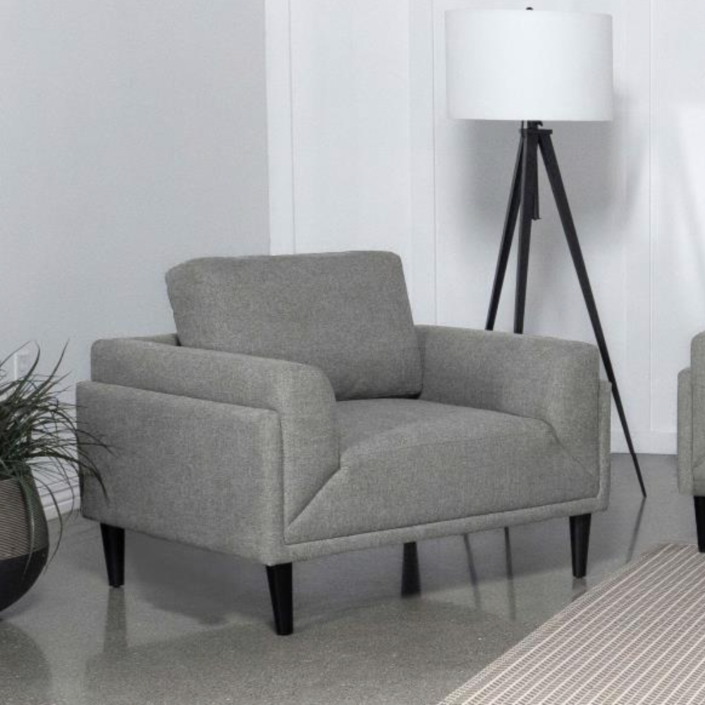 RILYNN Track Arm Accent Chair Grey