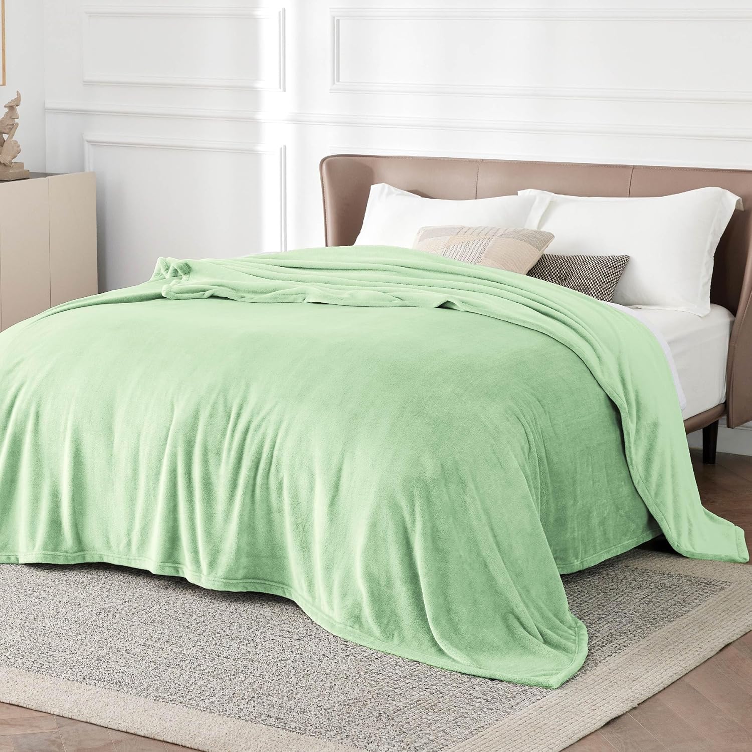 RISA Soft Fleece Blanket Mint