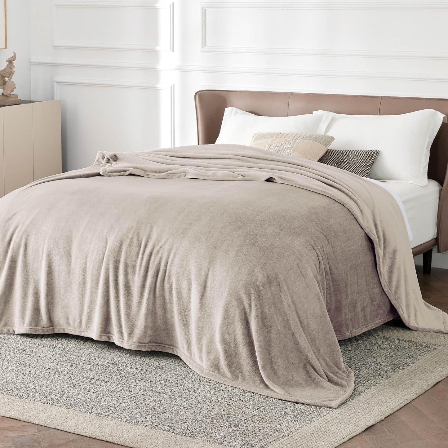 RISA Soft Fleece Blanket Oxford Tan