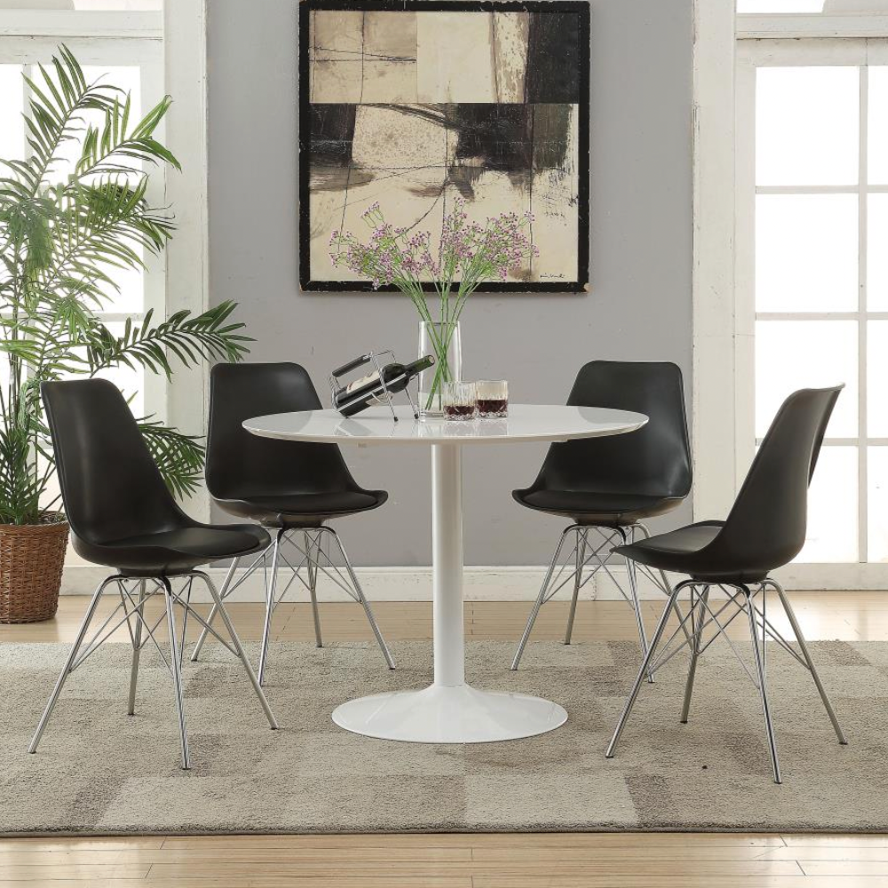 LOWRY 5-piece Round Dining Table Set