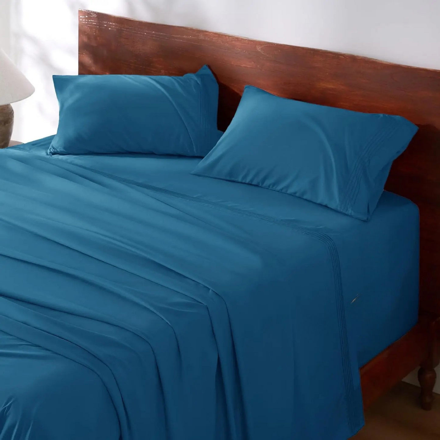 WEXON Soft Cooling Deep Pocket Bed Sheet Set Teal