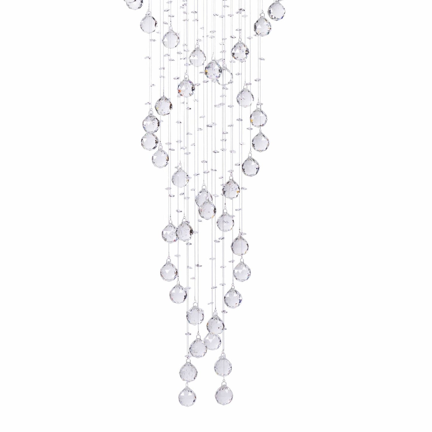 AESTHER Crystal Chandelier Double Helix 12 Light