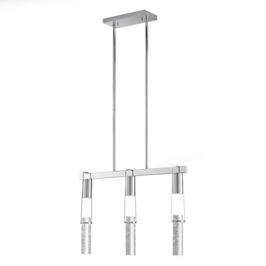 HARMONY 3 Light Chandelier Chrome