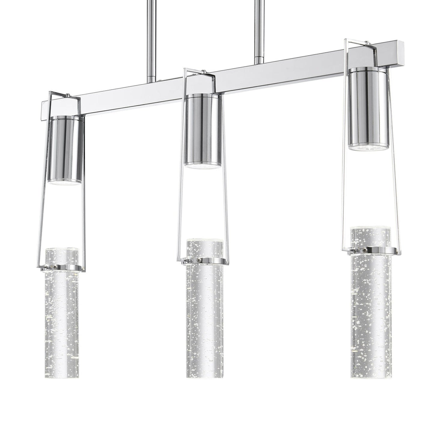 HARMONY 3 Light Chandelier Chrome