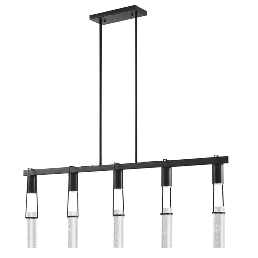 HARMONY 5 Light Chandelier Matte Black