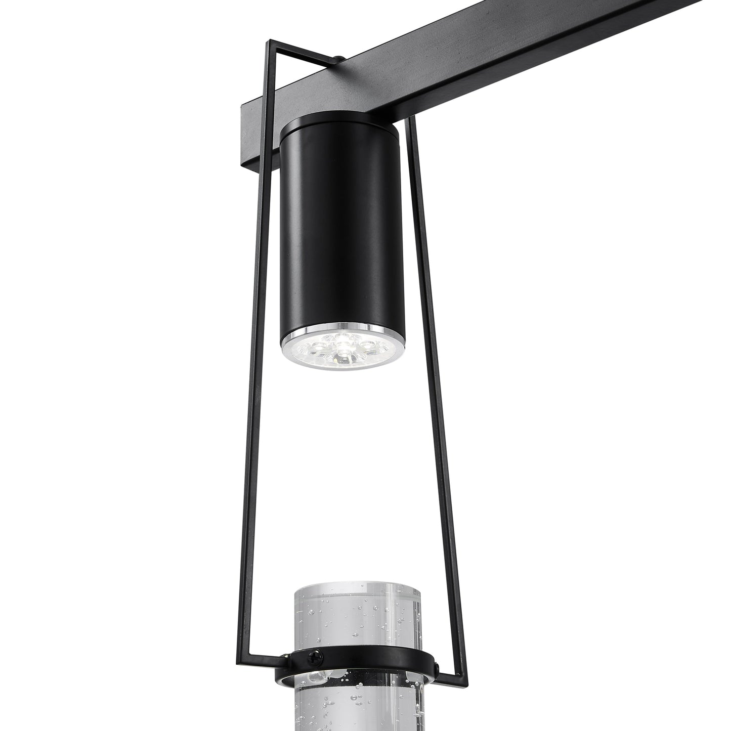 HARMONY 5 Light Chandelier Matte Black